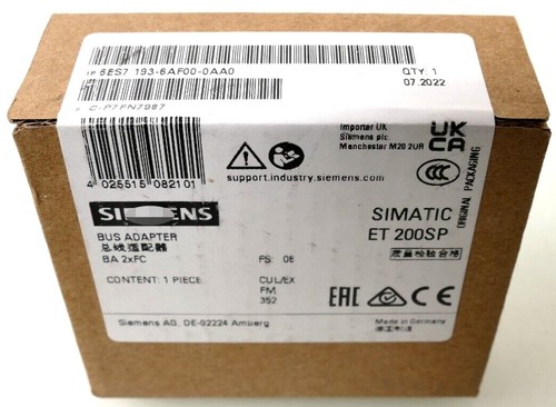 Per siemens 6es7193 6af00 0aa0 - per, 6es7193-6af00-0aa0
