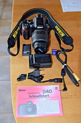 Nikon d40 - nikon, af-s