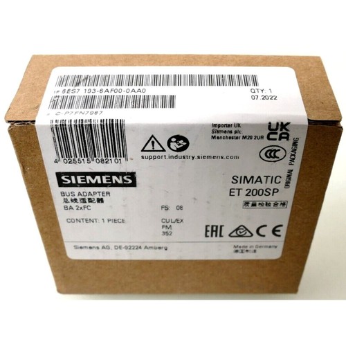 6es7 193 6af00 0aa0 1pzs - 193-6af00-0aa0, nuovo