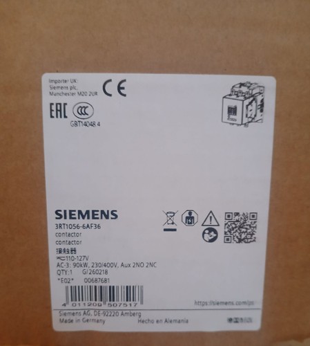 Siemens sirius 3rt1056 6af36 - siemens,