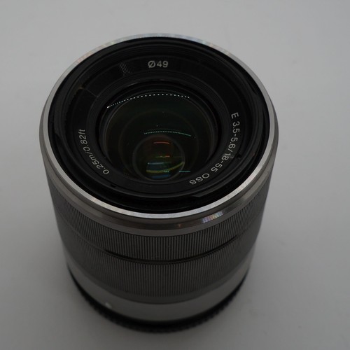 Sony obiettivo zoom mm - zoom, 18-55