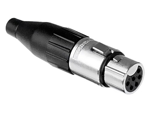 Connettore ac6af xlr maschio - xlr,